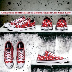 Converse Hello Kitty x Chuck Taylor All Star Low 'Red'